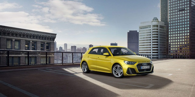 Audi A1 Sportback Parkplatz
