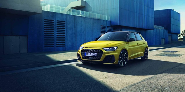 Audi A1 Sportback gelb