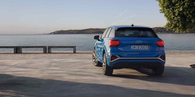 Audi Q2 Heckansicht