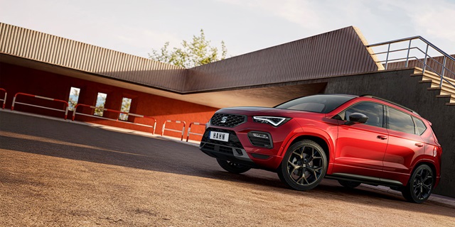 Roter SEAT Ateca Road Edition