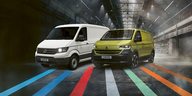 VW Crafter und VW Transporter