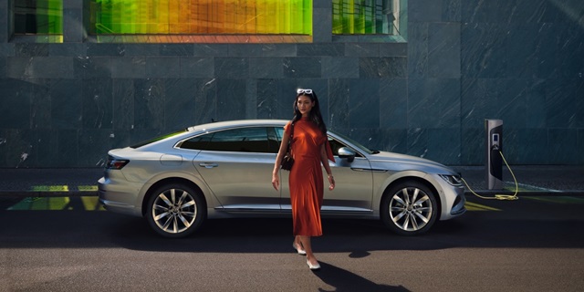 VW Arteon Hybrid Seitenansicht