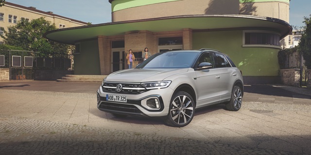 VW T-Roc R-Line Frontansicht Weiß