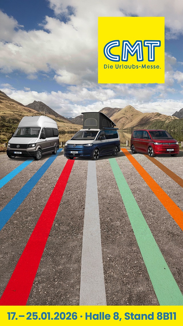 Messe CMT 2026 mit der Hahn Camper World