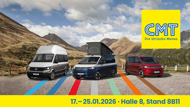 Messe CMT 2026 mit der Hahn Camper World
