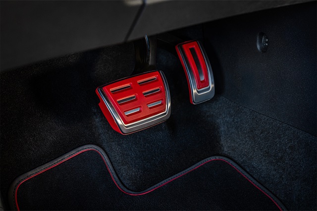 Pedale des VW Golf GTI Edition 50