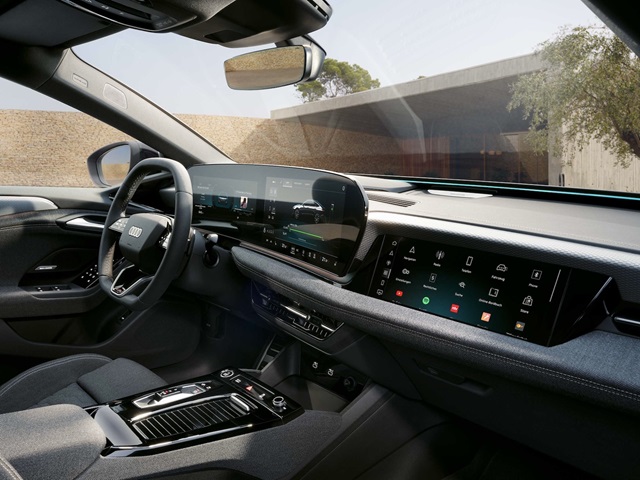 Interieur des Audi A6 e-tron 