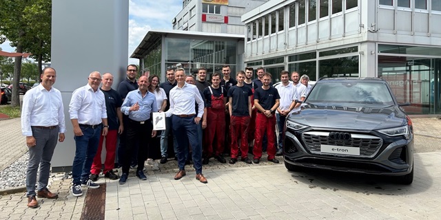 Audi Top Service Partner Teamfoto Pforzheim