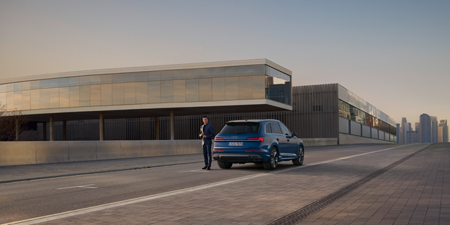 Audi Q7 Heckansicht