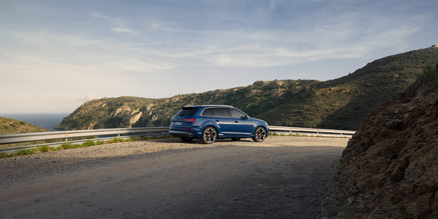 Audi Q7 Seitenansicht