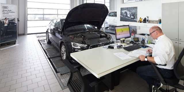 Audi Serviceannahme