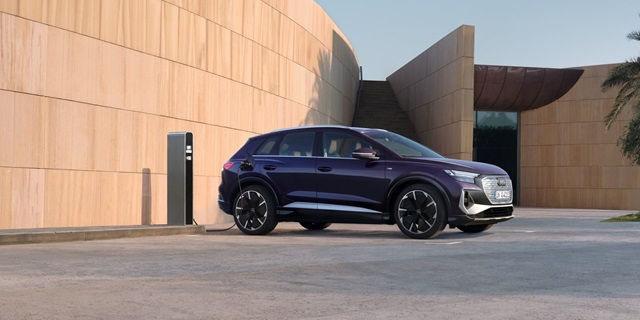 Audi Q4 e-tron Seitenansicht