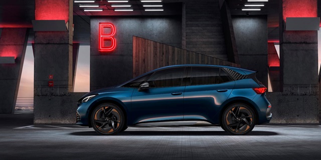 CUPRA Born Seitenansicht