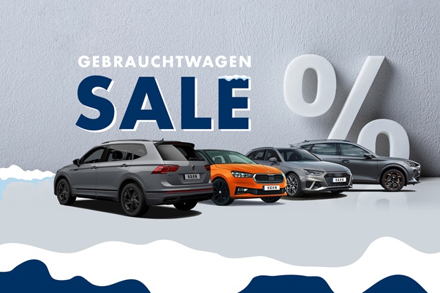 Hahn Gebrauchtwagen Sale Schlussverkauf