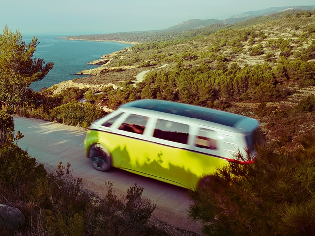 Der neue VW-Bus ID.Buzz ist Ihr treuer Begleiter auf Ihrer nächsten Reise. 