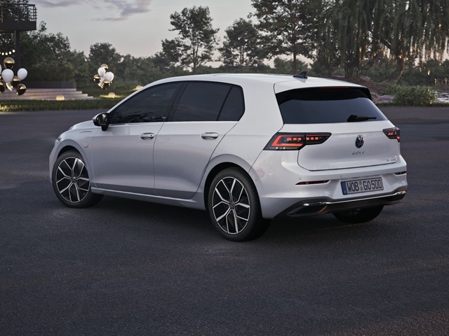 Heck-Seitenansicht des neuen Golf Edition 50