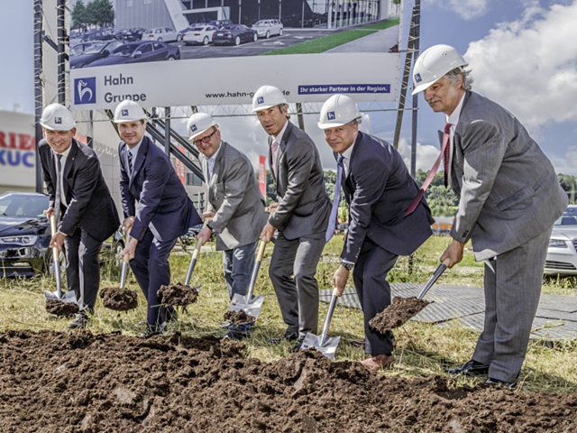 Zwischen 2008 und 2018 erschließt Hahn Automobile viele neue Standorte in der Stuttgarter Region.