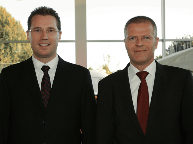 Steffen Hahn und Frank Brecht