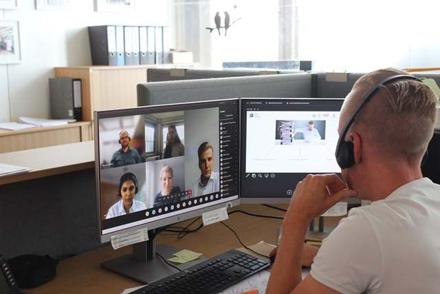 Hahn Pressemitteilung virtuelles Praktikum online Rundgang