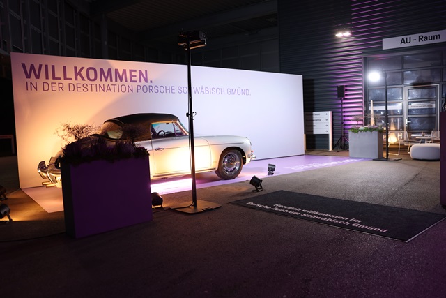  Impressionen zur Wiedereröffnung des Porsche Zentrum Schwäbisch Gmünd